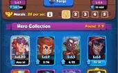 Conta Rush Royale 2400% CRIT P2W FULL