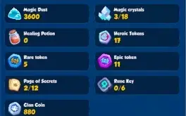 Conta Rush Royale 2400% CRIT P2W FULL