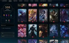 Conta de lol Gold 3 Solo Duo / Silver 3 Flex - 308 Skins.