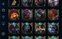 Conta de lol Gold 3 Solo Duo / Silver 3 Flex - 308 Skins.