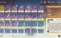 AR26 - Xiao com Jade + Diluc - Pity 49!!!!