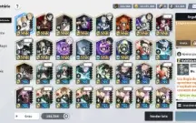 Conta Black Clover Mobile 53220 Cristal Black Asta Rei Mago