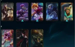 Conta de LoL Platina 4, 144 skins, lvl 238, 128 champ