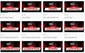 Pack ViralFlix Premium (Vídeos Virais)