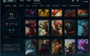 Conta Prata 1 League of Legends BR