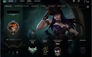Conta Prata 1 League of Legends BR