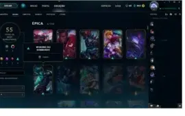 Conta Diamante 5 LOL