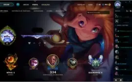 Conta Diamante 5 LOL
