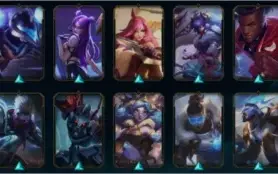 Conta LOL OURO 4 com algumas skins