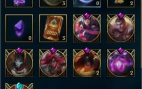 Conta LOL OURO 4 com algumas skins