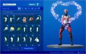 CONTA FORTNITE PASSE 3-7 COMPLETO