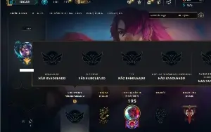 Unranked com 100 Champs e 86 Skins ( ADC / MID / JG )