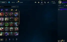 Conta League of Legends barata