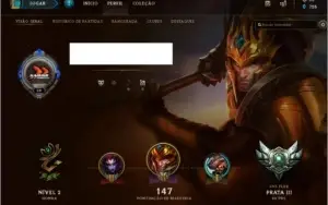 Conta Lol Prata 3, Preço Bom