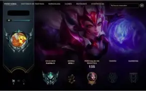 Conta Platina 4 com ótimas skins, melhor preço!