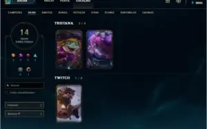 Conta League of Legends Prata 1 (mmr alto)