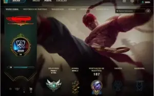 Conta League of Legends Prata 1 (mmr alto)
