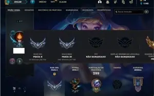 Conta prata 3 com 78 Champs e 69 Skins