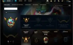 Conta ouro 4 com 70 champs, 78 skins + Corki Ovni (rara)