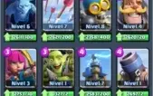 Conta lvl 10, troféus 3600+, 9 lendárias e baú super mágico