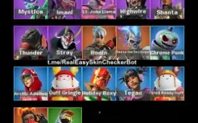 Conta Fortnite 15 SKINS RARAS | The Weekend | Peter Griffin