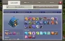 Vila Clash of Clans CV 12 com 5 estrelas