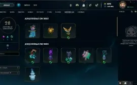 Conta 8K Rp 106 Skins + 60 Frag De Skins