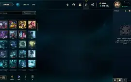 Conta 8K Rp 106 Skins + 60 Frag De Skins