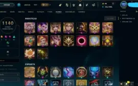 Conta League of Legends MMR Platina 2
