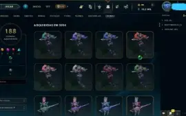 Conta League of Legends MMR Platina 2