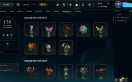 Conta League of Legends MMR Platina 2