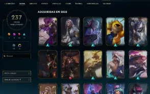Conta de lol top