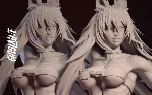 Ghislaine Dedoldia 3D - Arquivo .Stl Para Impressão 3D
