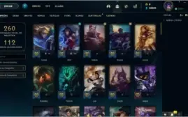 Conta League Of Legends (Recheada)