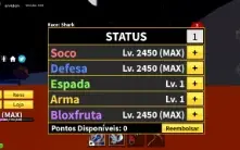 Contas blox fruits
