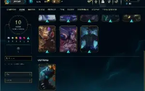 Ferro 1 com 60 Champs e 10 Skins