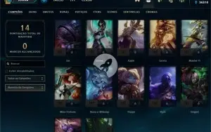 Conta Platina 4 - Smurf LOL (league of legends) ELOMOON