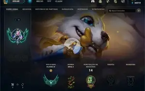 Conta Platina 4 - Smurf LOL (league of legends) ELOMOON