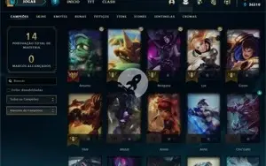 Conta Platina 4 - Smurf LOL (league of legends) ELOMOON