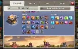 CONTA DE CLASH OF CLANS E CLASH ROYALE MUITO BARATO
