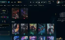Conta Lol 184 Skins | Full Acesso