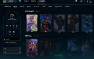 Conta Gold 1 lol