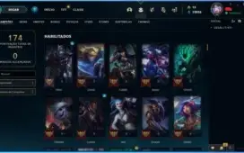Conta Gold IV com 4 Skins Vitoriosas (Criada em 2012)