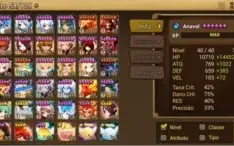 Summoners War - Conta MidGame - 5* 18 (GLOBAL)