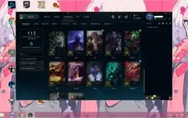 CONTA DIAMANTE 4 32 CHAMPS 10 SKINS