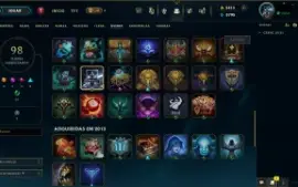Conta com Riot Singed