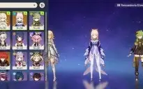 Kokomi+Fumetsu Gekka+Yelan+Arco de amos