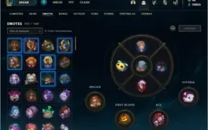Conta lol 360 Skins Diamante 2, Todos campeoes