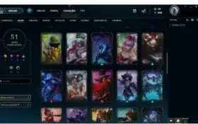 Conta Lol 104Campeos + 51 Skins
