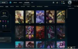 Conta Lol 104Campeos + 51 Skins